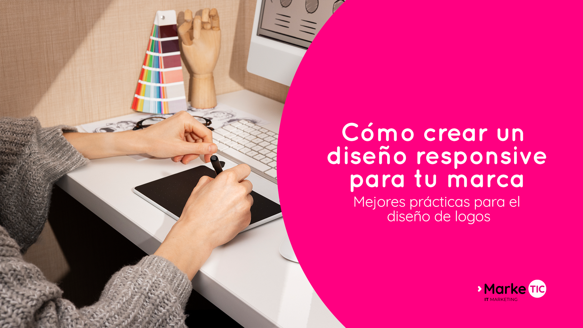 como crar un logo responsivo