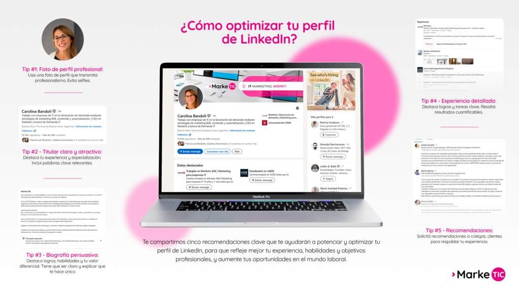 Guía paso a paso sobre cómo optimizar tu LinkedIn 2025